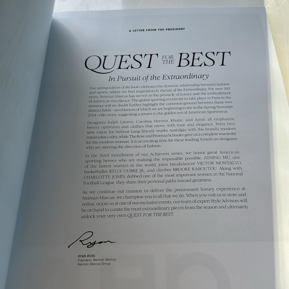 NEIMAN MARCUS The Book Spring 2024 Magazine Edition 3 New - Picture 3 of 7